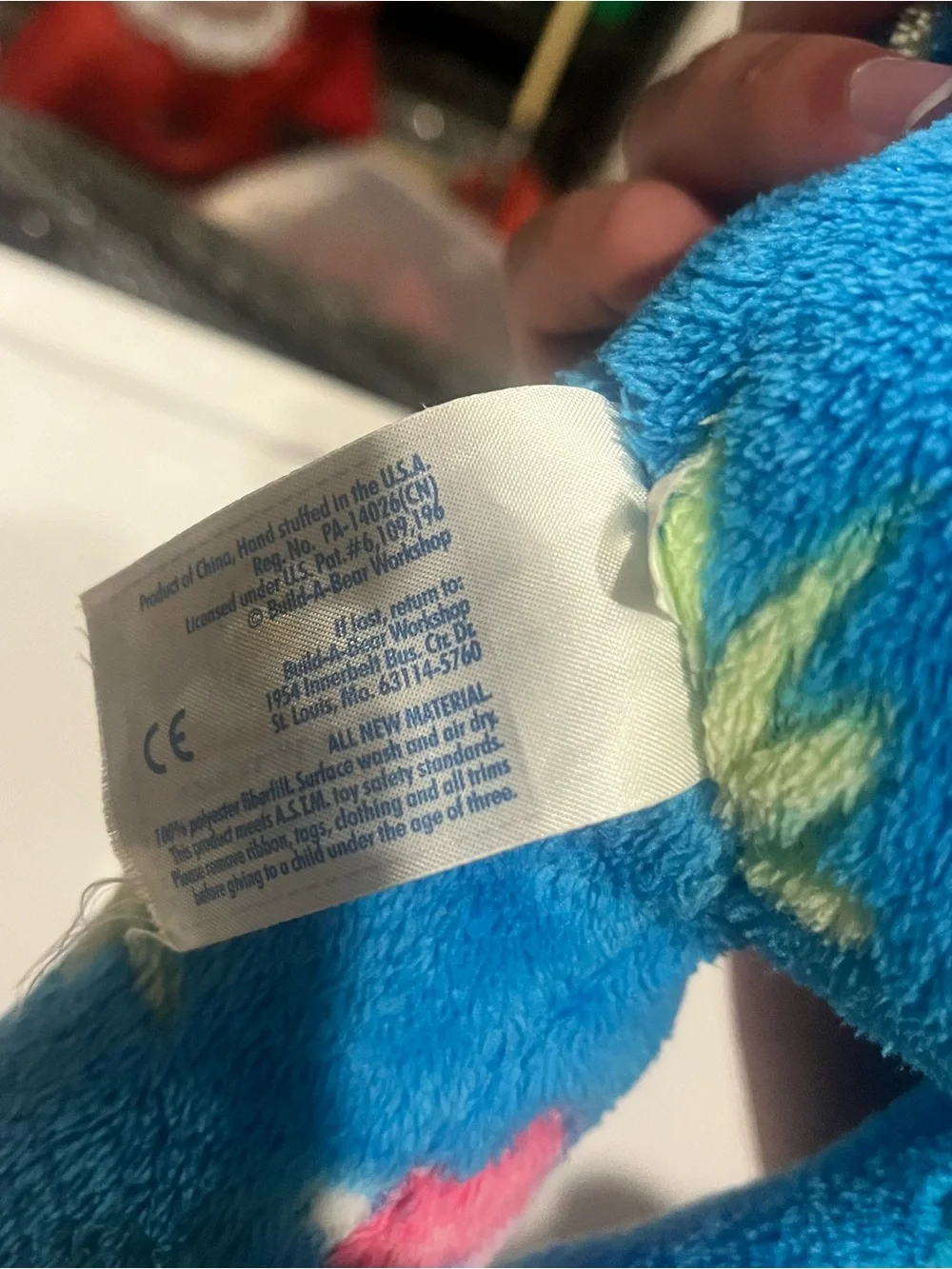 Retired Build a Bear Under the Deep Blue Sea 2012 Plush Bear w Nemo Clown Fish